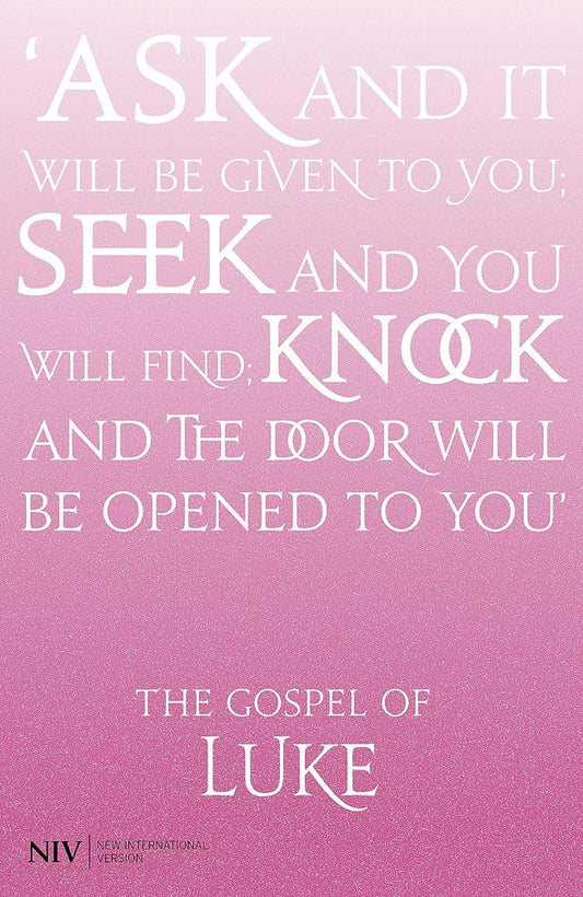 NIV Gospel of Luke (New International Version) cover image