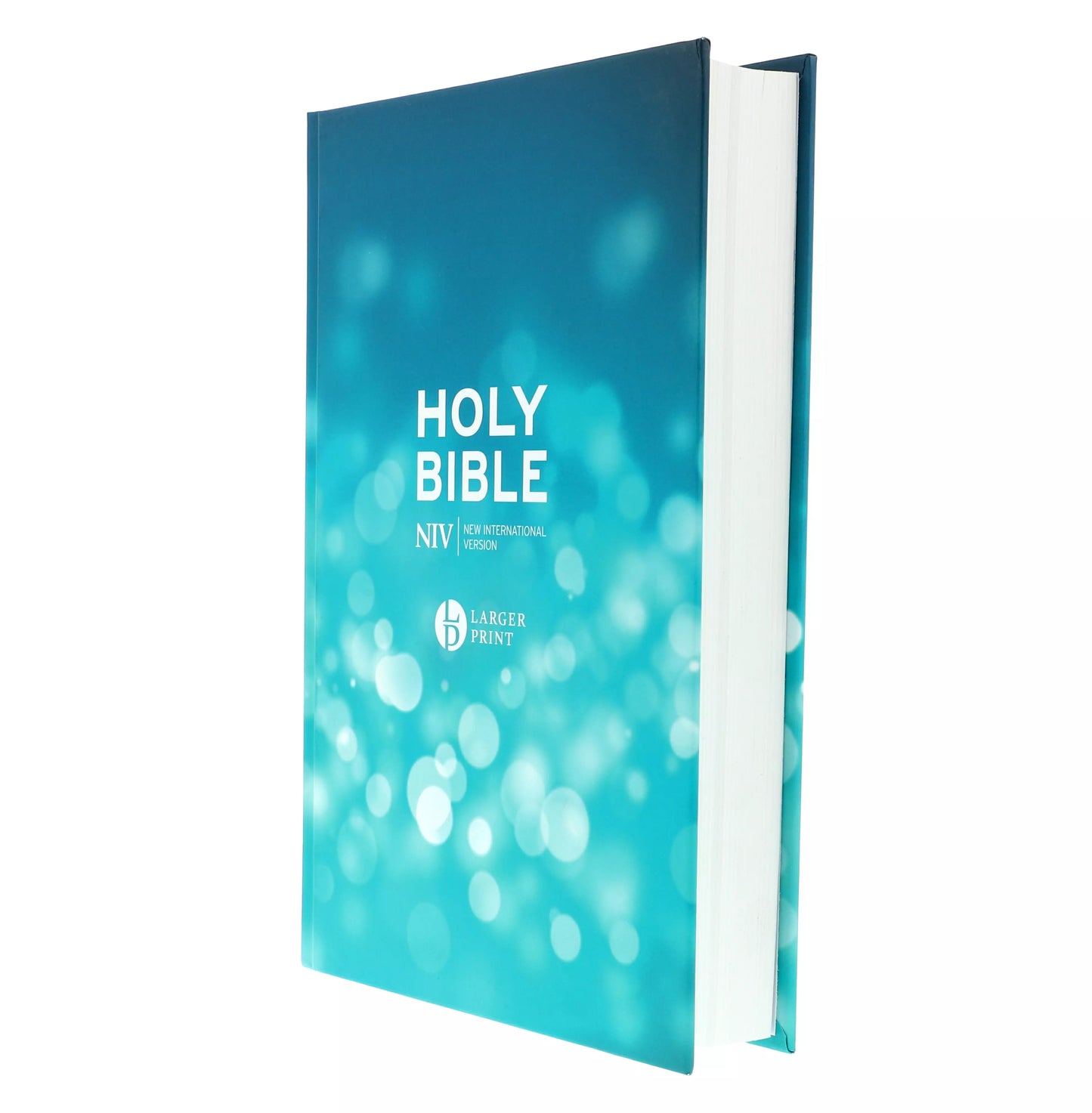 NIV Larger Print Blue Hardback Bible