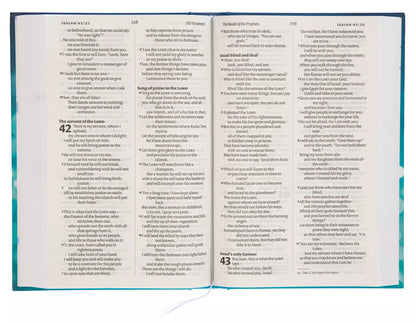 NIV Larger Print Blue Hardback Bible