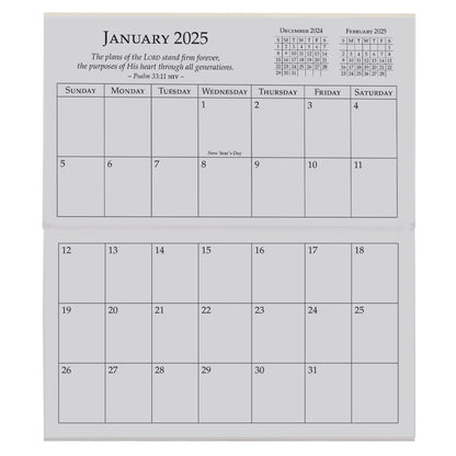 2025 Diary - Daily Planner - The Lord is My Light and My Salvation