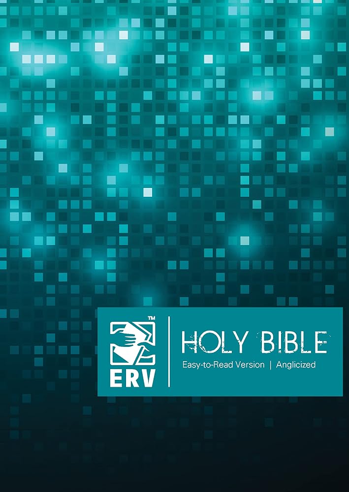 ERV Holy Bible Hardback Teal, Anglicized, (Easy-to-Read Version) cover image