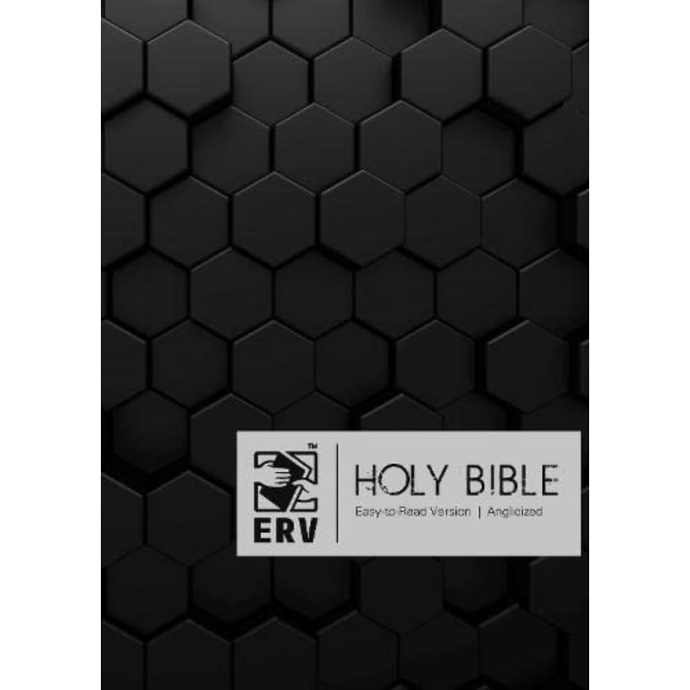 ERV Holy Bible Hardback Black, Anglicized, (Easy-to-Read Version) cover image