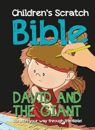 Children's Scratch Bible: David and the Giant: Scratch your way through the Bible! cover image