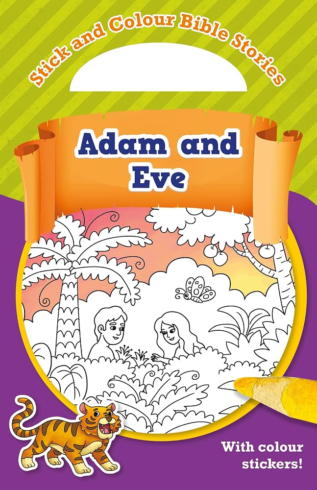 Adam and Eve: With colour stickers! cover image