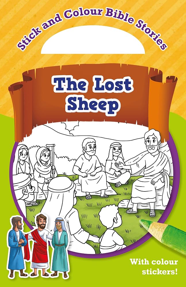 The Lost Sheep: With colour stickers! cover image