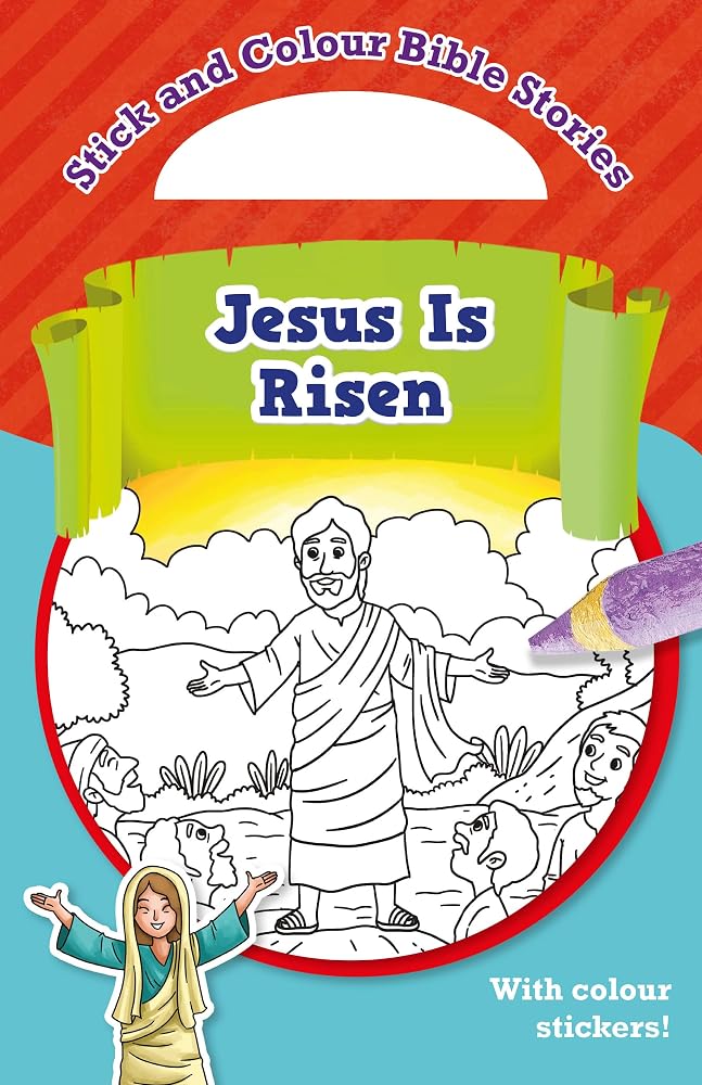 Jesus Is Risen: With Colour Stickers! cover image