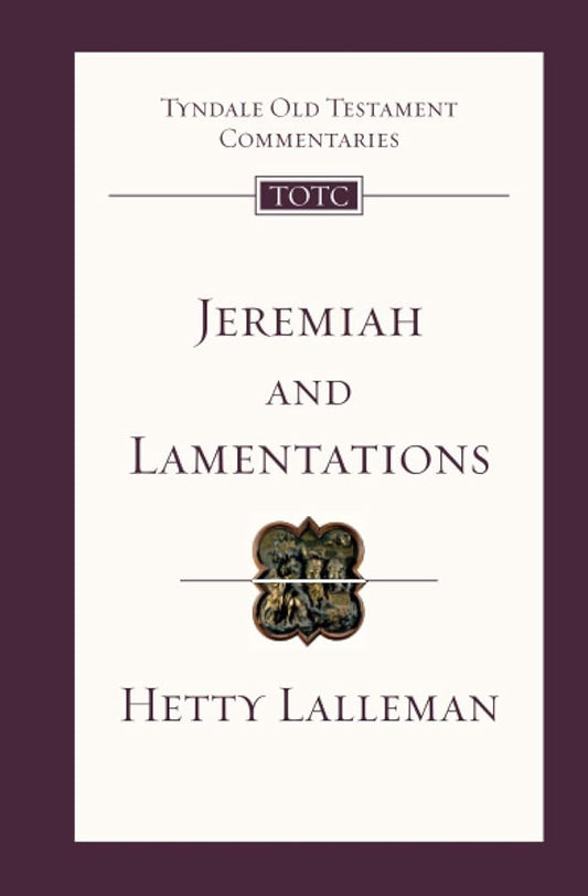 Jeremiah and Lamentations: An Introduction and Commentary (Tyndale Old Testament Commentary Series) cover image