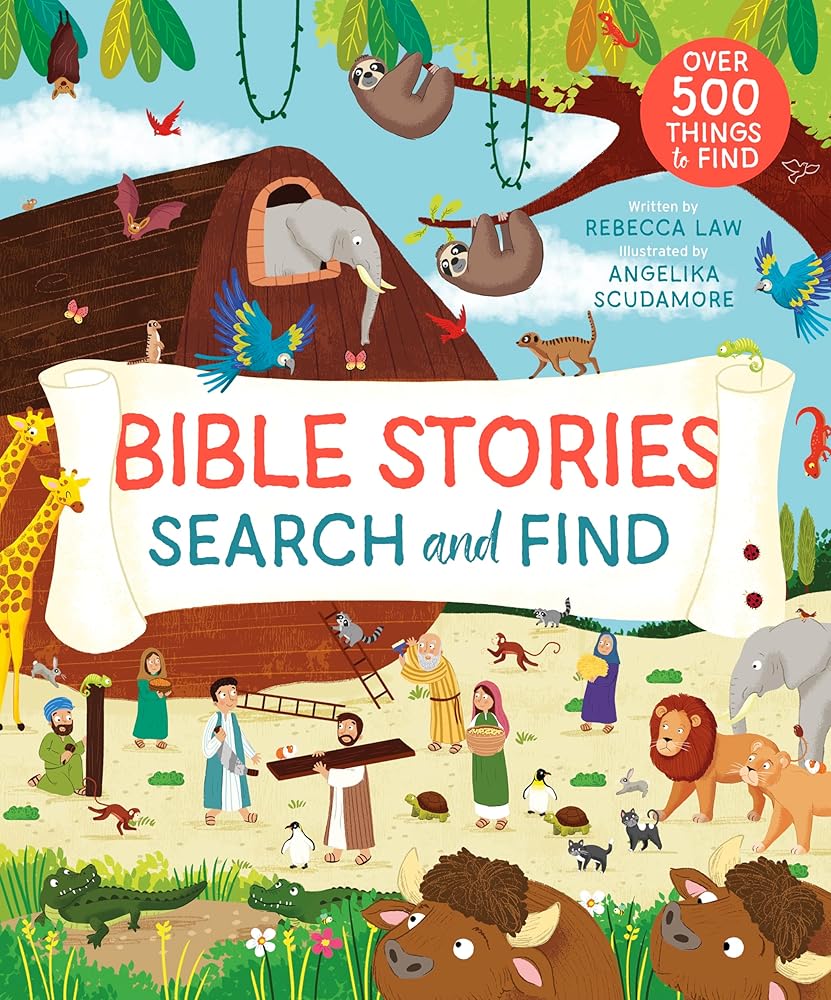 Bible Stories Search and Find cover image