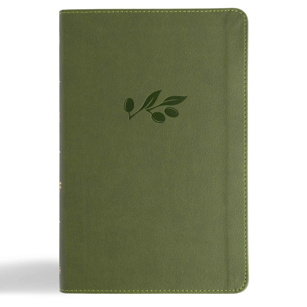 CSB Thinline Bible Olive cover