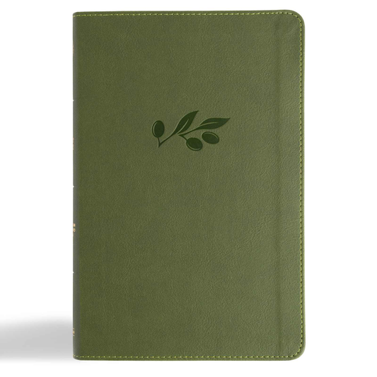 CSB Thinline Bible Olive cover