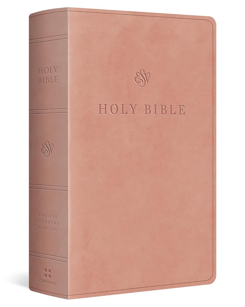 ESV Giant Print Personal Size Bible, Red Letter (TruTone, Pink): Holy Bible, English Standard Version cover image