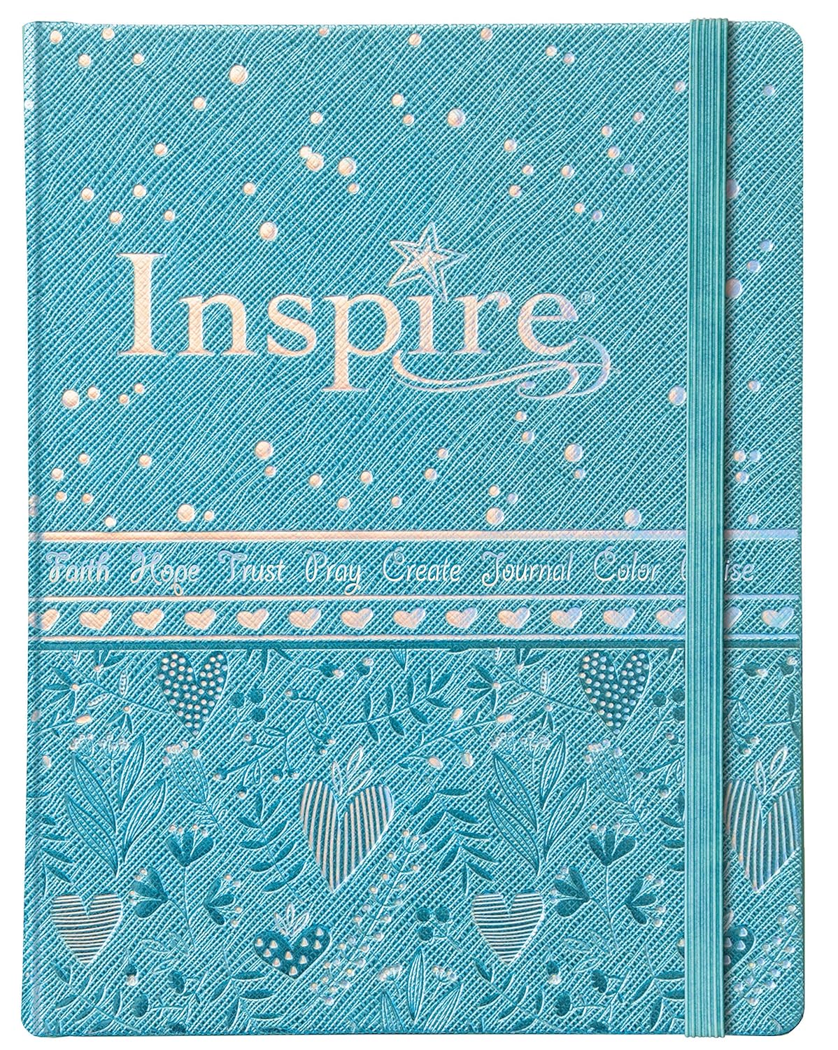 Inspire Bible for girls: New Living Translation, The Bible for Coloring & Creative Journaling