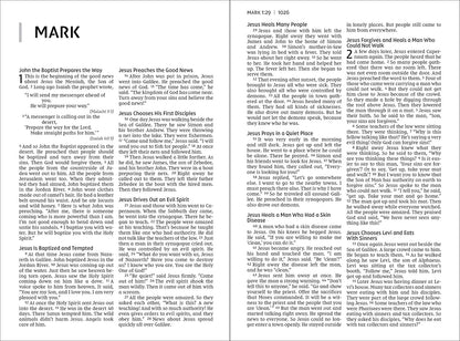 NIrV Bible for Kids, Blue, Large Print