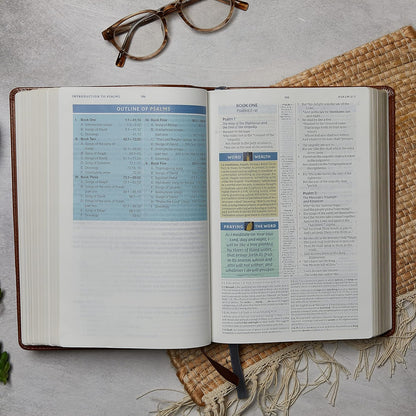 NKJV, Spirit-Filled Life Bible, Third Edition, Leathersoft, Brown, Red Letter, Comfort Print
