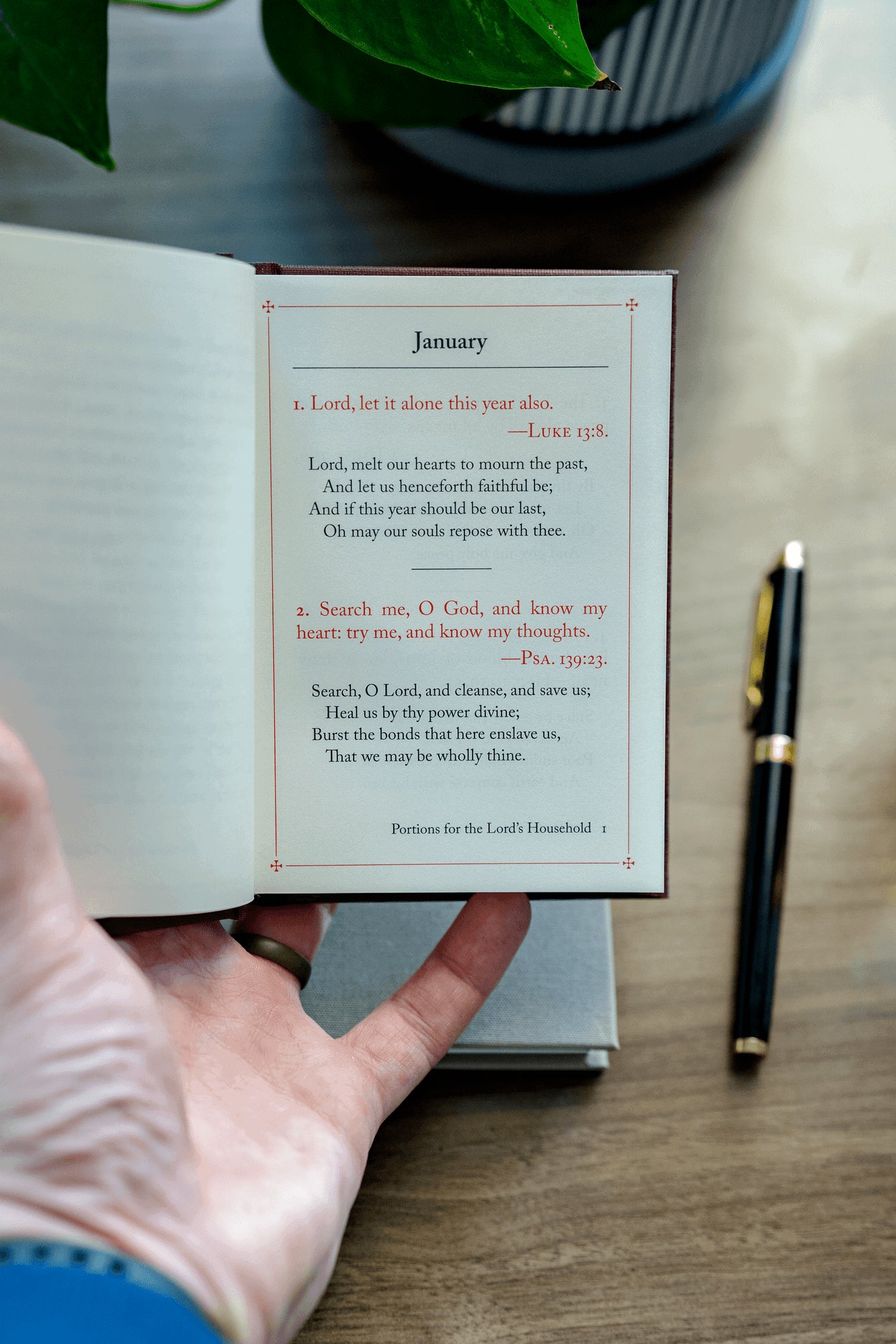 Our Daily Food or Portions for the Lord's Household