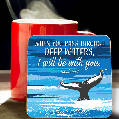 Be with you Christian Coaster