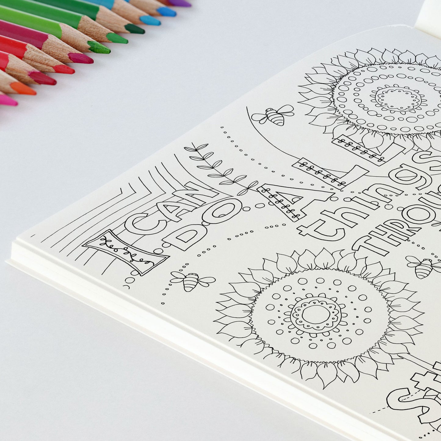 Celebrating Grace, Hope & Joy Inspirational Colouring Book