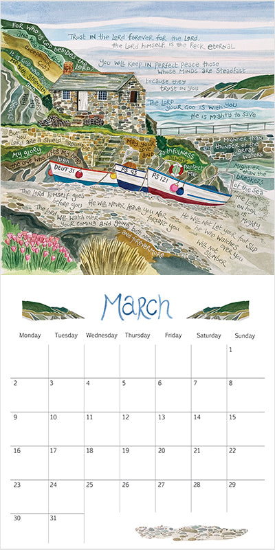 Hannah Dunnett's 2026  Large Square Calendar