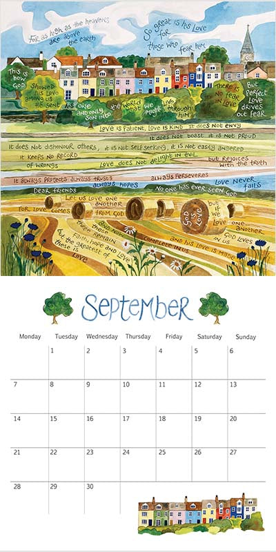 Hannah Dunnett's 2026  Large Square Calendar