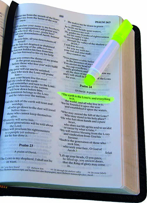 3 x Wax Crayon Bible Highlighters boxed
