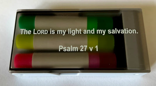 3 x Wax Crayon Bible Highlighters boxed