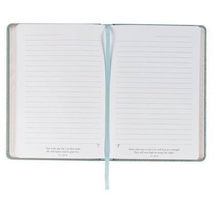 Psalm 23 Blue Faux Leather Classic Journal