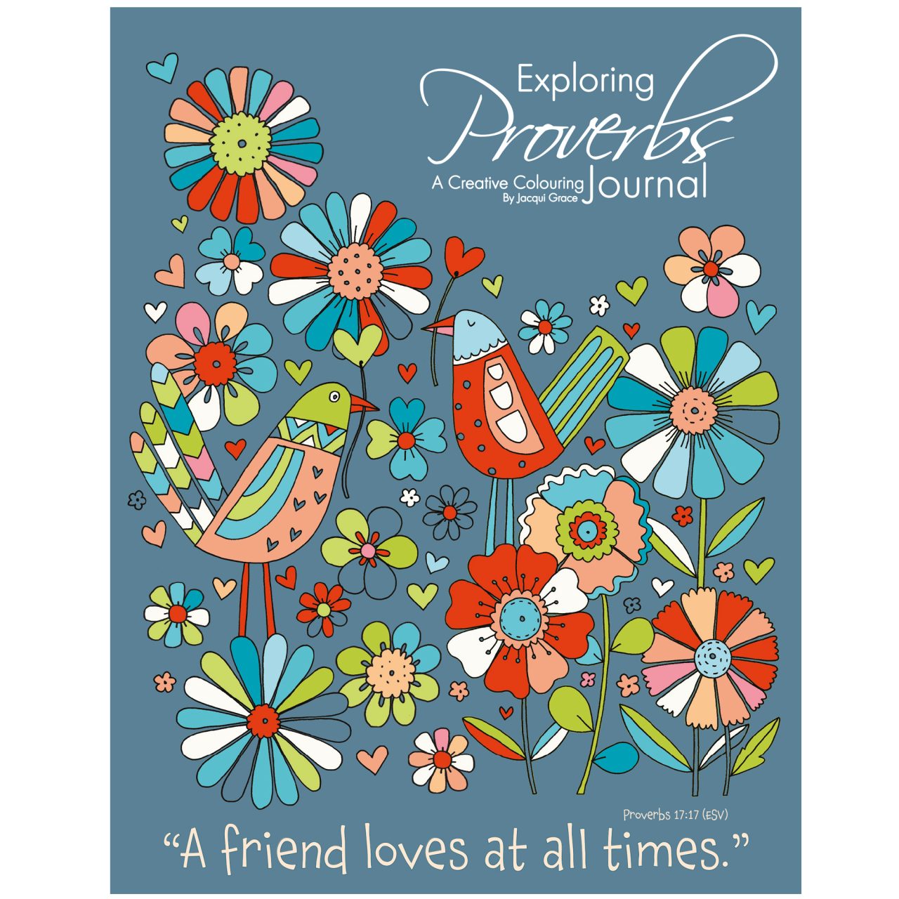 Exploring Proverbs Inspirational Colouring Journal