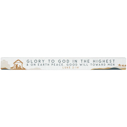 Talking Stick Sign- Glory To God The Highest