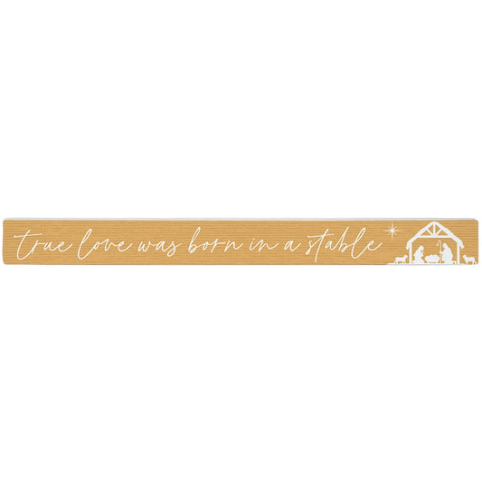 Talking Stick Sign- True Love Stable Yellow