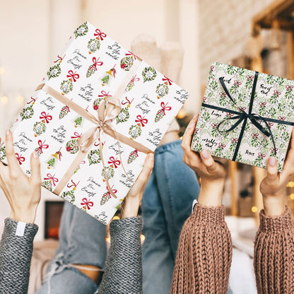 Names of God Christmas Wrapping Paper