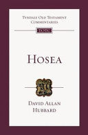 Hosea - An Introduction and Commentary