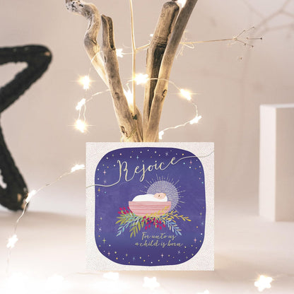 Compassion Charity Christmas Cards: Rejoice (10pk)