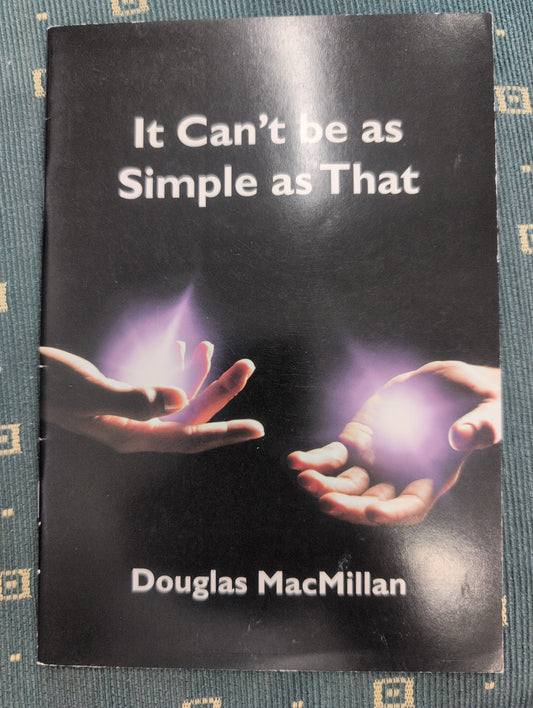 It Can't be as Simple as That