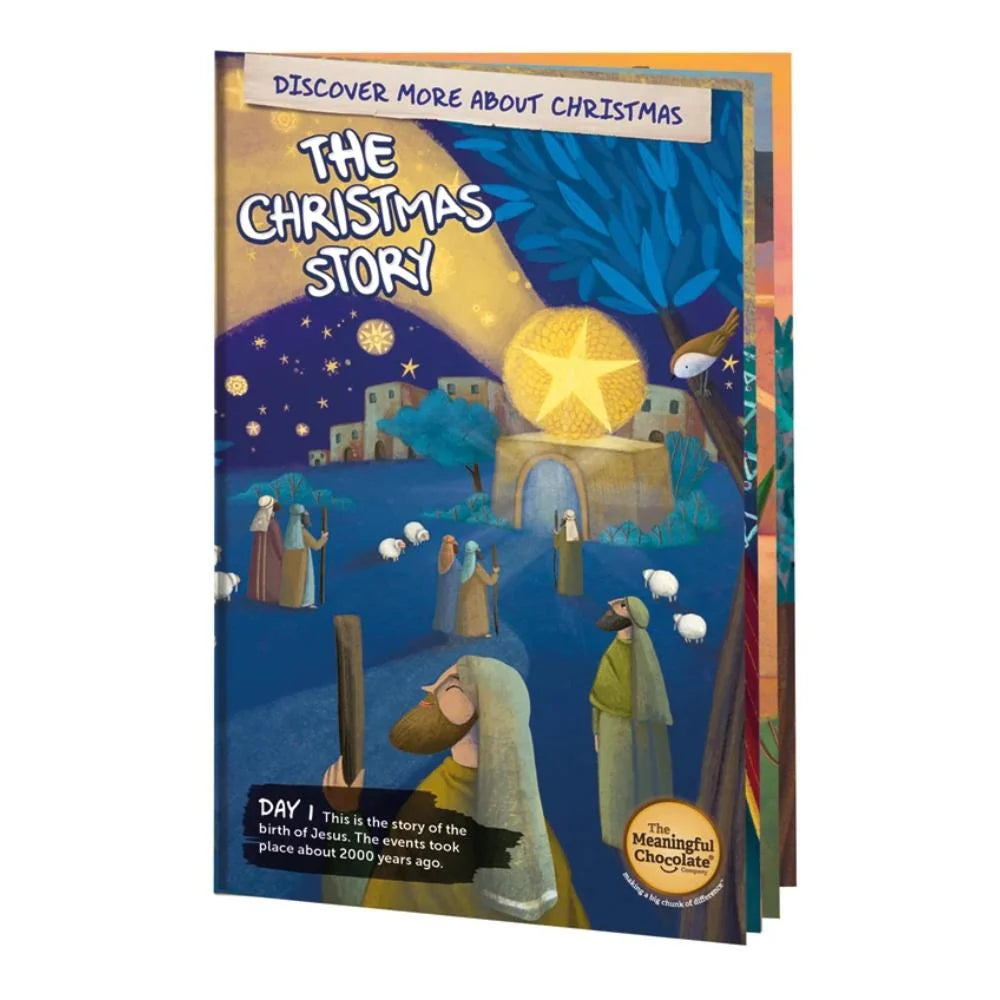 The Real Advent Calendar - With Fairtrade Chocolate's and a 24 Page Book 2026 Edition