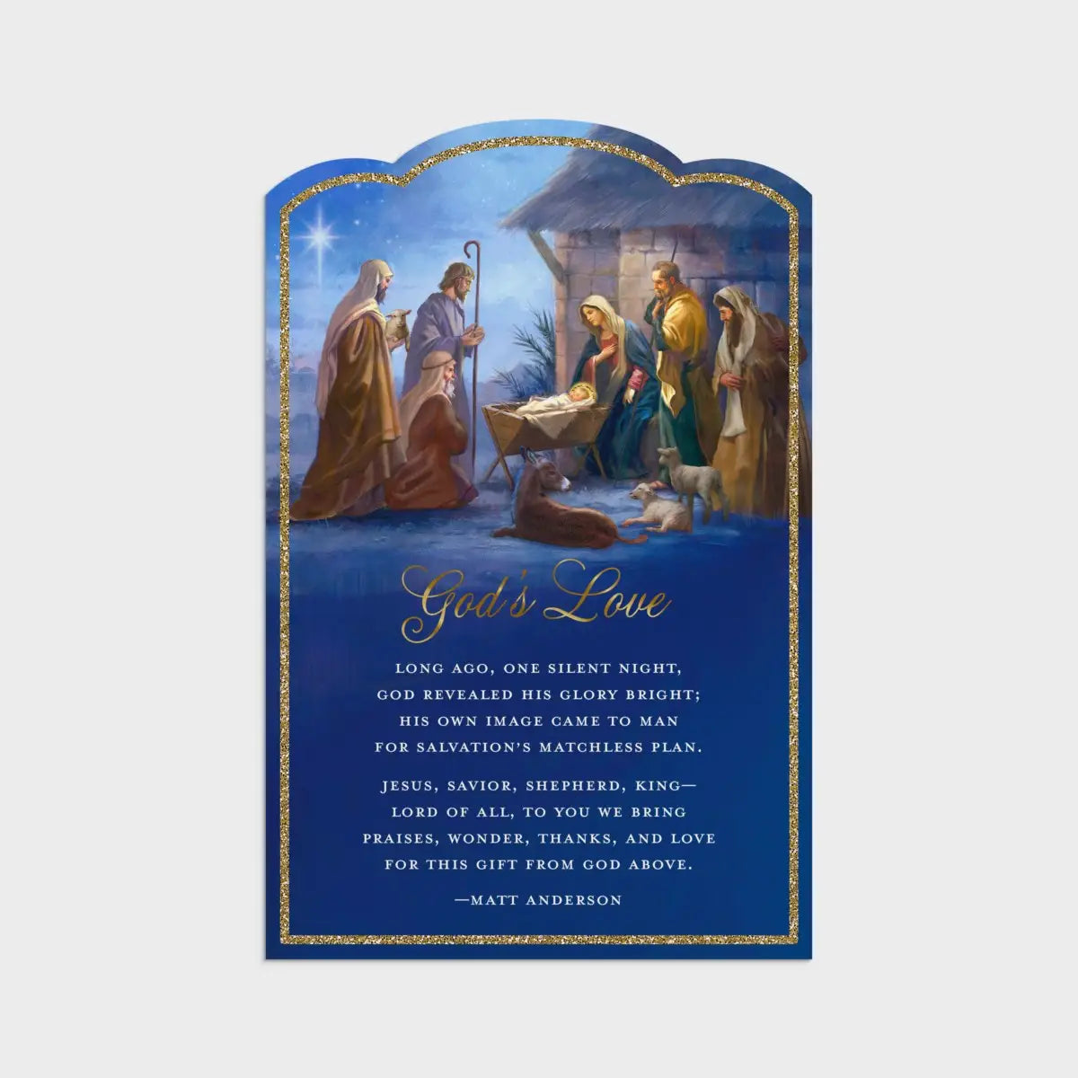 God's Love Nativity - 18 Christmas Boxed Cards and Envelopes, NKJV