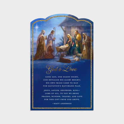God's Love Nativity - 18 Christmas Boxed Cards and Envelopes, NKJV