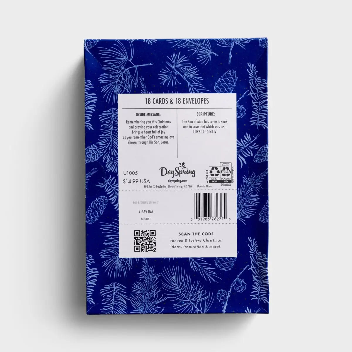 God's Love Nativity - 18 Christmas Boxed Cards and Envelopes, NKJV