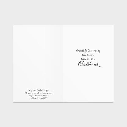 Because of Jesus - 18 Christmas Boxed Cards and Envelopes