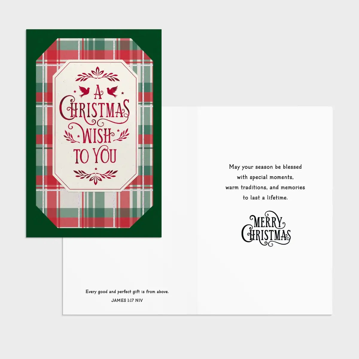 A Christmas Wish - 18 Assorted Christmas Boxed Cards and Envelopes
