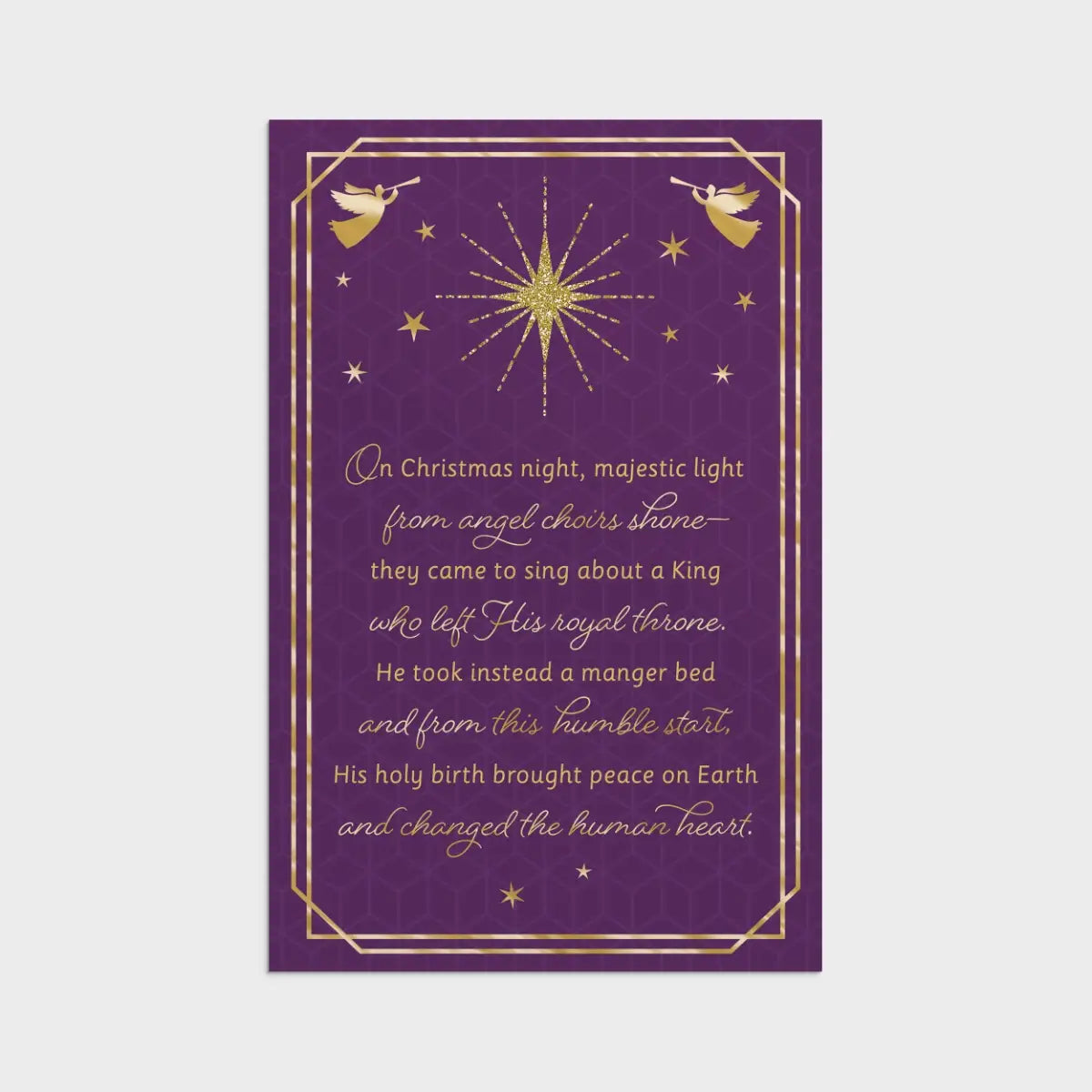 On Christmas Night - 18 Christmas Boxed Cards and Envelopes, NKJV