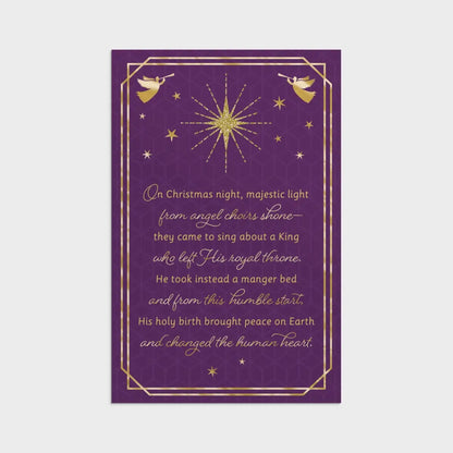 On Christmas Night - 18 Christmas Boxed Cards and Envelopes, NKJV