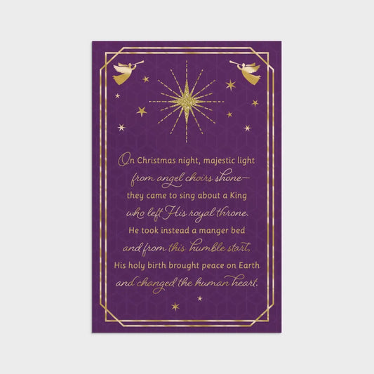 On Christmas Night - 18 Christmas Boxed Cards and Envelopes, NKJV