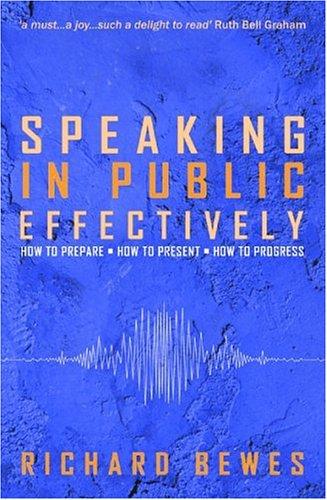 Speaking in Public Effectively