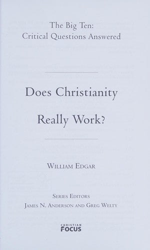 Does Christianity Really Work?