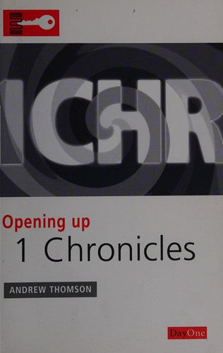 Opening Up 1 Chronicles