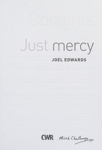 Just Mercy