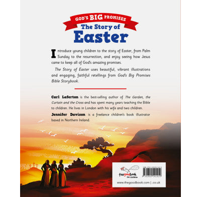 The Story of Easter
A Bible Story
By Carl Laferton, illustrated by Jennifer Davison