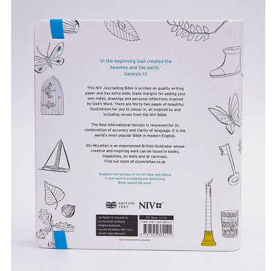 NIV Journalling Bible for Colouring In