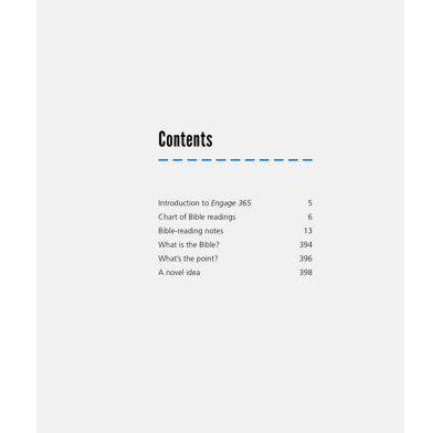 Engage 365: Beginnings and Endings Connecting You with God's Word