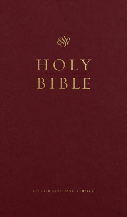 ESV Church Bible, Burgundy Hardcover